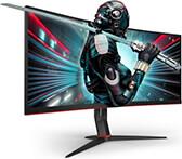 ΟΘΟΝΗ CU34G2X/BK 34'' LED 2K ULTRA WIDE 144HZ BLACK AOC