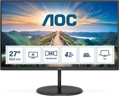 V4 U27V4EA MONITOR 27 4K UHD IPS FLAT 60HZ 4MS AOC