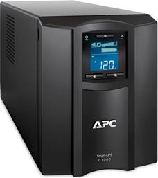 UPS SMART-UPS C LINE INTERACTIVE 1000VA 230V ΜΑΥΡΟ APC