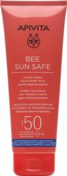BEE SUN SAFE HYDRA FRESH FACE & BODY MILK WITH MARINE ALGAE & PROPOLIS SPF50, 200ML APIVITA από το PHARM24