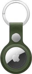 AIRTAG FINEWOVEN KEY RING MOSS APPLE