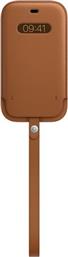 IPHONE 12/12 PRO LEATHER SLEEVE WITH MAGSAFE SADDLE BROWN ΑΞΕΣΟΥΑΡ APPLE