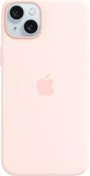 IPHONE 15 PLUS SILICON CASE WITH MAGSAFE LIGHT PINK ΘΗΚΗ ΚΙΝΗΤΟΥ APPLE