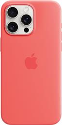 IPHONE 15 PRO MAX SILICONE CASE WITH MAGSAFE GUAVA ΘΗΚΗ ΚΙΝΗΤΟΥ APPLE