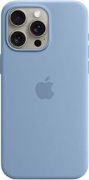 IPHONE 15 PRO MAX SILICONE CASE WITH MAGSAFE WINTER BLUE ΘΗΚΗ ΚΙΝΗΤΟΥ APPLE