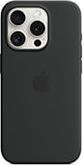 IPHONE 15 PRO SILICONE CASE MAGSAFE BLACK MT1A3 APPLE