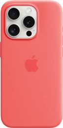 IPHONE 15 PRO SILICONE CASE WITH MAGSAFE GUAVA ΘΗΚΗ ΚΙΝΗΤΟΥ APPLE
