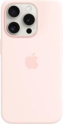 IPHONE 15 PRO SILICONE CASE WITH MAGSAFE LIGHT PINK ΘΗΚΗ ΚΙΝΗΤΟΥ APPLE