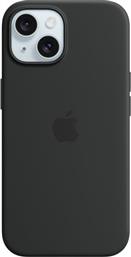IPHONE 15 SILICONE CASE WITH MAGSAFE BLACK ΘΗΚΗ ΚΙΝΗΤΟΥ APPLE