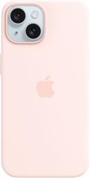 IPHONE 15 SILICONE CASE WITH MAGSAFE LIGHT PINK ΘΗΚΗ ΚΙΝΗΤΟΥ APPLE