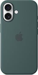 IPHONE 16 SILICONE CASE WITH MAGSAFE LAKE GREEN MYY83 APPLE από το e-SHOP