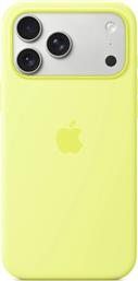 IPHONE 17 PRO MAX SILICONE CASE WITH MAGSAFE YELLOW ΘΗΚΗ ΚΙΝΗΤΟΥ APPLE
