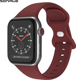 ΛΟΥΡΑΚΙ ΣΙΛΙΚΟΝΗΣ ΓΙΑ WATCH 41MM - ΜΠΟΡΝΤΟ APPLE