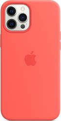 MHL93 IPHONE 12 PRO MAX SILICONE CASE MAGSAFE PINK CITRUS APPLE