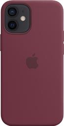 ΘΗΚΗ IPHONE 12 / 12 PRO - SILICONE CASE MAGSAFE - PLUM APPLE