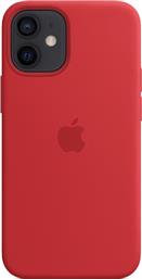 ΘΗΚΗ IPHONE 12 / 12 PRO - SILICONE CASE MAGSAFE - RED APPLE