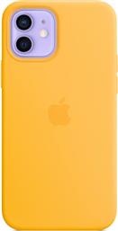ΘΗΚΗ IPHONE 12/12 PRO - SILICONE CASE WITH MAGSAFE - SUNFLOWER APPLE