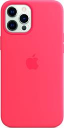 ΘΗΚΗ IPHONE 12 PRO MAX - SILICONE CASE MAGSAFE - PINK CITRUS APPLE