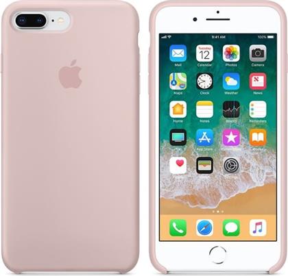 ΘΗΚΗ IPHONE 8 PLUS / 7 PLUS - SILICONE CASE - PINK SAND APPLE