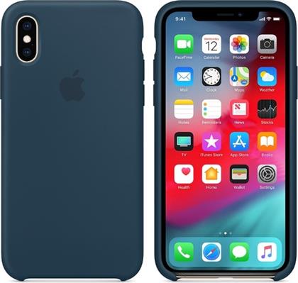 ΘΗΚΗ IPHONE XS - SILICONE CASE - PACIFIC GREEN APPLE