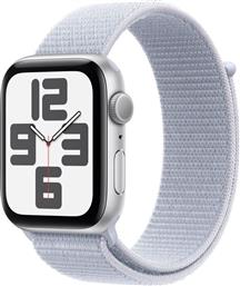 WATCH SE GPS 44MM - SILVER ALUMINIUM CASE WITH BLUE CLOUD SPORT LOOP APPLE