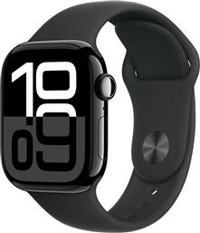 WATCH SERIES 10 GPS 42MM JET BLACK ALUMINIUM CASE WITH BLACK SPORT BAND - M/L APPLE