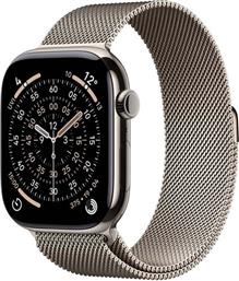 WATCH SERIES 11 GPS + CELLULAR 46MM NATURAL TITANIUM CASE ΜΕ NATURAL MILANESE LOOP - M/L SMARTWATCH APPLE