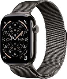 WATCH SERIES 11 GPS + CELLULAR 46MM SLATE TITANIUM CASE ΜΕ SLATE MILANESE LOOP - M/L SMARTWATCH APPLE