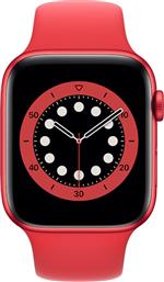 WATCH SERIES 6 44MM RED SPORT BAND ALUMINUM RED APPLE