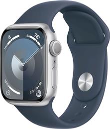 WATCH SERIES 9 ALUMINIUM SILVER GPS 41MM - STORM BLUE MEDIUM/LARGE APPLE