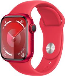 WATCH SERIES 9 GPS 41MM (PRODUCT)RED ALUMINUM CASE WITH (PRODUCT)RED SPORT BAND M/L SMARTWATCH APPLE από το ΚΩΤΣΟΒΟΛΟΣ