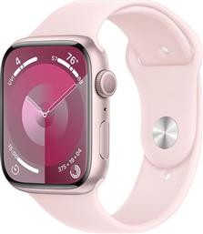 WATCH SERIES 9 GPS 45MM PINK ALUMINUM CASE WITH PINK SPORT BAND M/L SMARTWATCH APPLE
