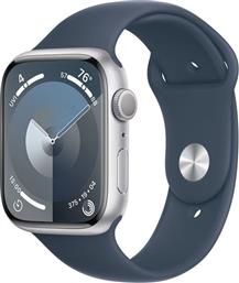 WATCH SERIES 9 GPS 45MM SILVER ALUMINUM CASE WITH STORM BLUE SPORT BAND M/L SMARTWATCH APPLE