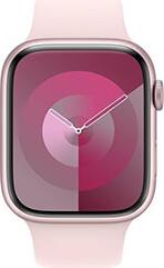 WATCH SERIES 9 MR9H3 45MM PINK ALUMINIUM CASE WITH LIGHT PINK SPORT BAND M/L APPLE