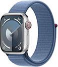 WATCH SERIES 9 MRHX3 41MM SILVER ALUMINIUM CASE WITH WINTER BLUE SPORT LOOP CELLULAR APPLE από το e-SHOP