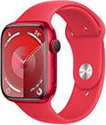 WATCH SERIES 9 MRYE3 45MM PRODUCT RED ALUMINIUM CASE WITH PRODUCT RED SPORT BAND S/M CELLULAR APPLE από το e-SHOP