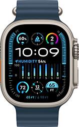 WATCH ULTRA 2 49MM TITANIUM CASE MREG3 WITH BLUE OCEAN BAND APPLE από το e-SHOP