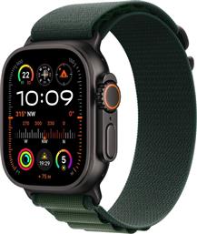 WATCH ULTRA 2 GPS + CELLULAR 49MM BLACK TITANIUM CASE WITH DARK GREEN ALPINE LOOP - LARGE APPLE