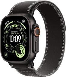 WATCH ULTRA 3 GPS + CELLULAR 49MM BLACK TITANIUM CASE ΜΕ BLACK/CHARCOAL TRAIL LOOP - M/L SMARTWATCH APPLE