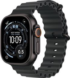 WATCH ULTRA 3 GPS + CELLULAR 49MM BLACK TITANIUM CASE ΜΕ BLACK OCEAN BAND SMARTWATCH APPLE