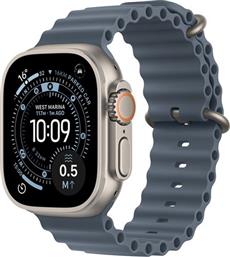 WATCH ULTRA 3 GPS + CELLULAR 49MM NATURAL TITANIUM CASE ΜΕ ANCHOR BLUE OCEAN BAND SMARTWATCH APPLE