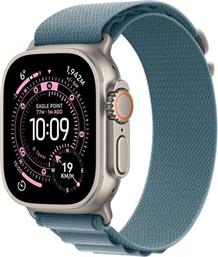 WATCH ULTRA 3 GPS + CELLULAR 49MM NATURAL TITANIUM CASE ΜΕ LIGHT BLUE ALPINE LOOP - LARGE SMARTWATCH APPLE