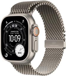 WATCH ULTRA 3 GPS + CELLULAR 49MM NATURAL TITANIUM CASE ΜΕ NATURAL TITANIUM MILANESE LOOP - MEDIUM SMARTWATCH APPLE