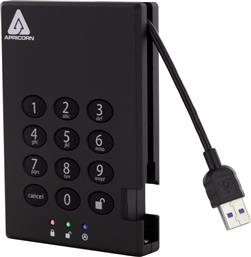 AEGIS PADLOCK USB 3.0 HDD 1 TB - ΜΑΥΡΟ APRICORN