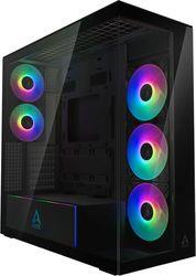 CASE XTENDER MIRROR BLACK WINDOW W/O GPU VERTICAL MOUNT - MID TOWER CASE W. A-RGB FANS ARCTIC