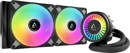 LIQUID FREEZER III 280MM A-RGB BLACK AIO CPU WATER COOLER 2X P14 PWM PST A-RGB FAN ARCTIC