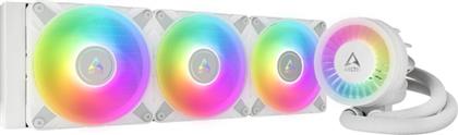 LIQUID FREEZER III 360MM A-RGB WHITE AIO CPU WATER COOLER 3X P12 PWM PST A-RGB FAN ARCTIC