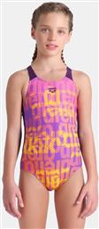 GIRL'S MULTI COLOURS SWIMSUIT V BACK (9000221670-1523) ARENA