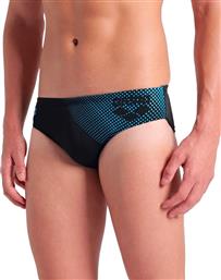 MENS FOGGY DOTS SWIM BRIEF 008482-506 ΜΑΥΡΟ ARENA