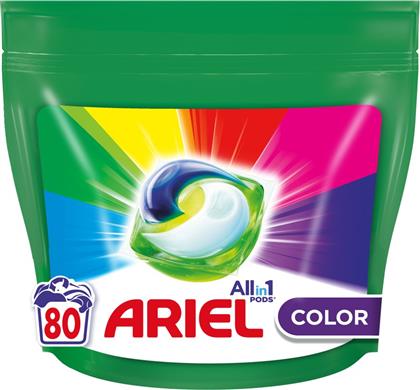 KΑΨΟΥΛΕΣ ΠΛΥΝΤΗΡΙΟΥ ΡΟΥΧΩΝ ALLIN1 PODS COLOR 80 ΤΕΜΑΧΙΑ ARIEL